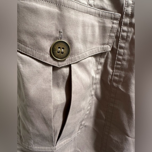 GUC BCBG MAXAZRIA Y2K Tan Cargo Slip Dress - Picture 5 of 13